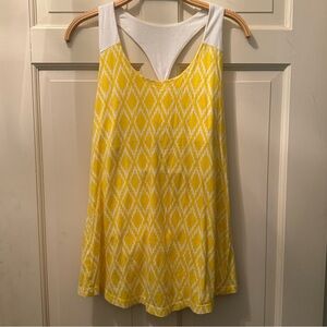 Women’s Patagonia Yellow Halter Tank Top Size Large